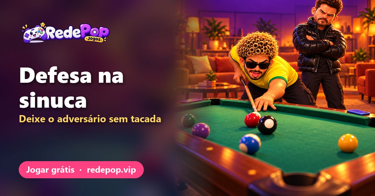 Como jogar na defesa na sinuca