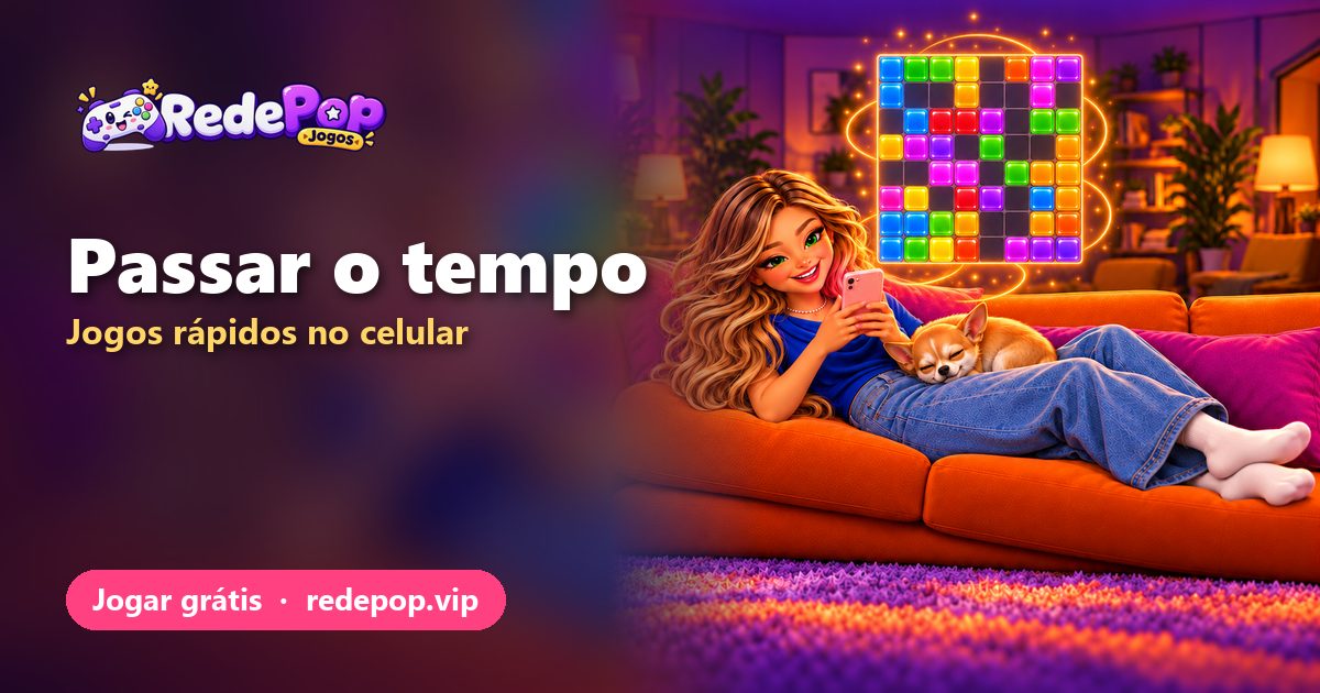 Jogos para passar o tempo no celular