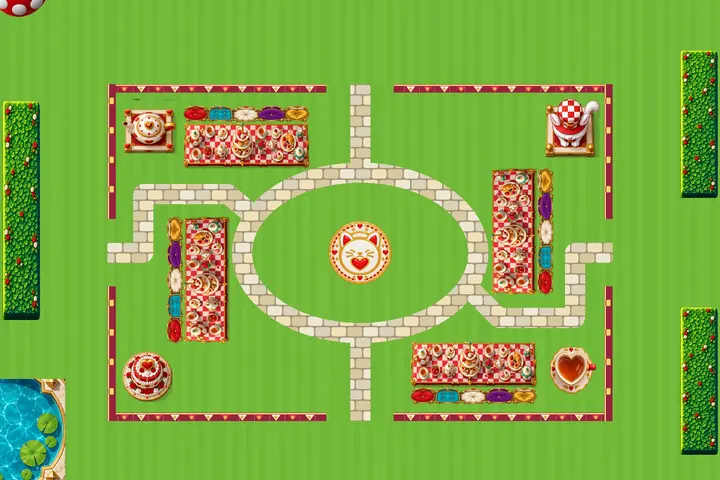 Mapa Sala da POPMIU (país das maravilhas)